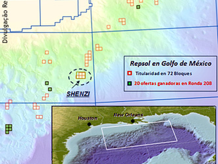 Repsol inicia produção de hidrocarbonetos no campo Shenzi