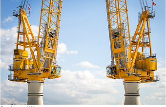 Guindastes offshore Liebherr são aprovados em testes de certificação