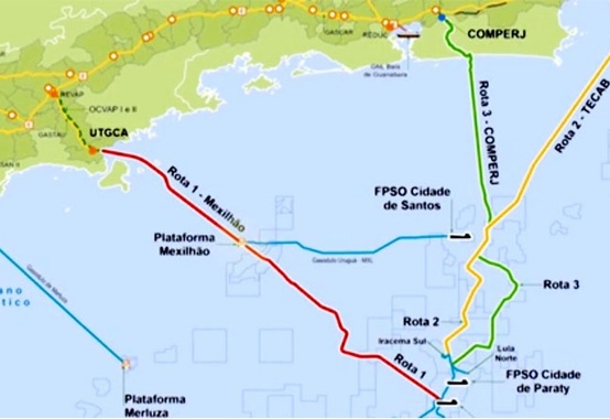 Infraestrutura de escoamento de gás do pré-sal terá sua capacidade aumentada, diz Petrobras Infraestrutura de escoamento de gás do pré-sal terá sua capacidade aumentada, diz Petrobras