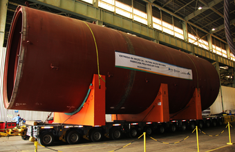 Casco do Submarino Humaitá é concluído na Nuclep