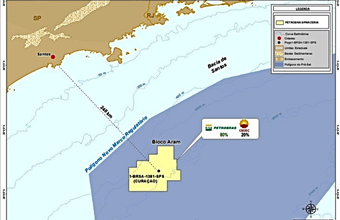 Descoberta no Bloco Aram é realizada pela Petrobras
