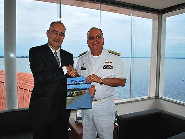 Comando Naval recebe visita do Embaixador da Croácia