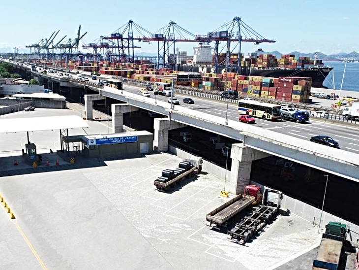 Novo acesso ao Porto do Rio de Janeiro reduz gargalos e melhora mobilidade urbana