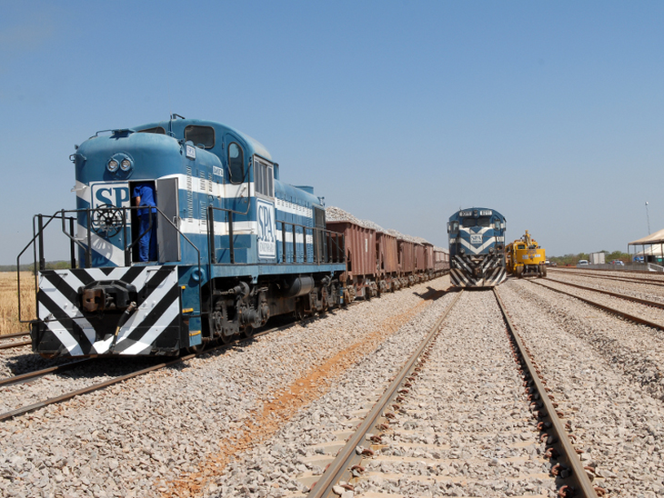 Transporte ferroviário no Brasil sobe 5,7% no bimestre abril-junho