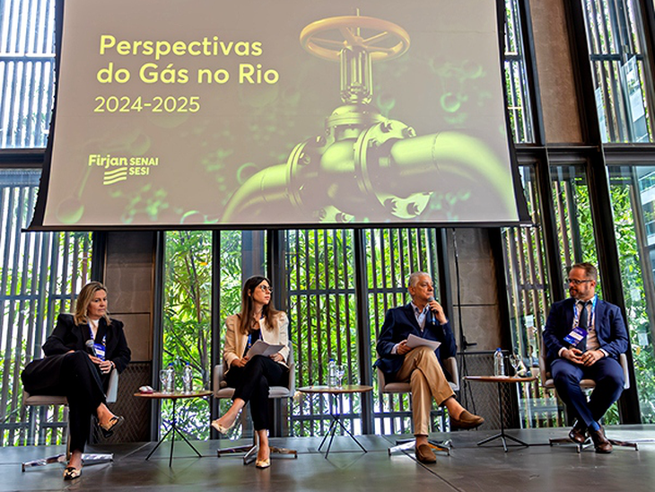 Lançamento do Perspectivas do Gás 2024-2025 destaca a importância desse mercado para a economia do Rio