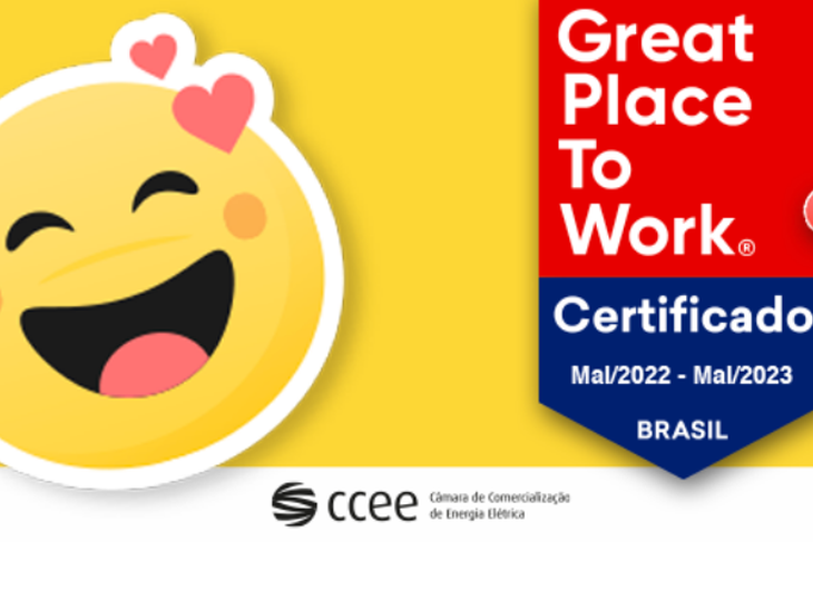 CCEE recebe selo GPTW de excelente lugar para se trabalhar mais uma vez!