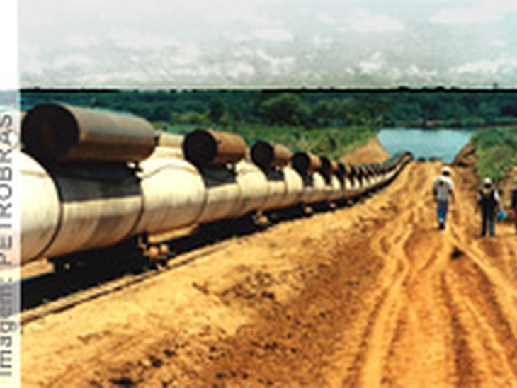 BR inicia a construção de rede de distribuição de gás natural