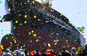 3º navio do Promef é lançado hoje