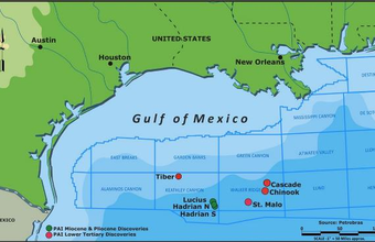 Ativos de E&P no Golfo do México são colocados à venda pela Petrobras