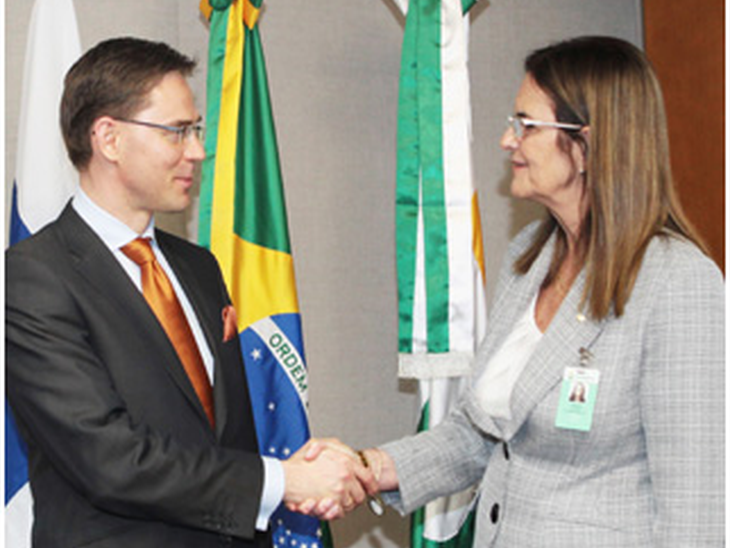 Petrobras recebe primeiro-ministro da Finlândia