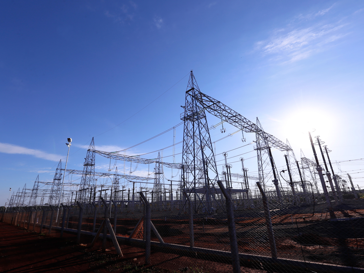 Subestação da margem direita de Itaipu já recebe metade da energia da usina