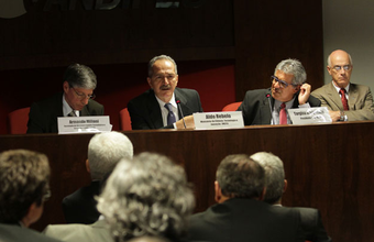 Ministro faz aula inaugural e se reúne com empresários em São Paulo