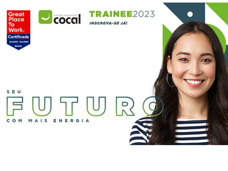 Cocal está com vagas abertas para o Programa Trainee 2023