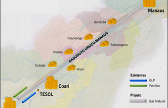 Governo inaugura gasoduto no Amazonas  