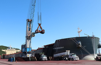 Porto de Imbituba realiza maior embarque de granel sólido da Região Sul do Brasil