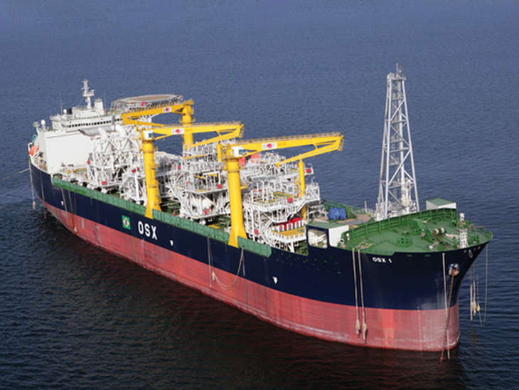 Cabos do sistema de ancoragem do FPSO OSX-1 chegam ao Brasil