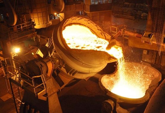 Em 2019, produção brasileira de aço bruto cai 9,0% Em 2019, produção brasileira de aço bruto cai 9,0%