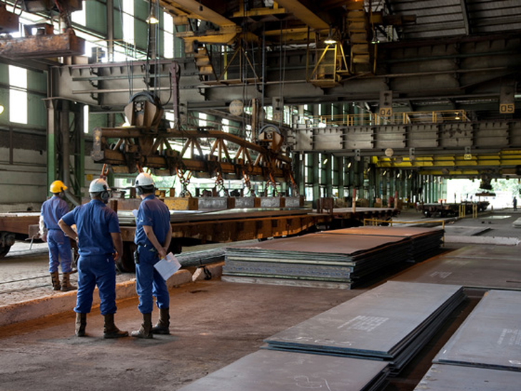 Usiminas é recertificada pela Marinha do Brasil
