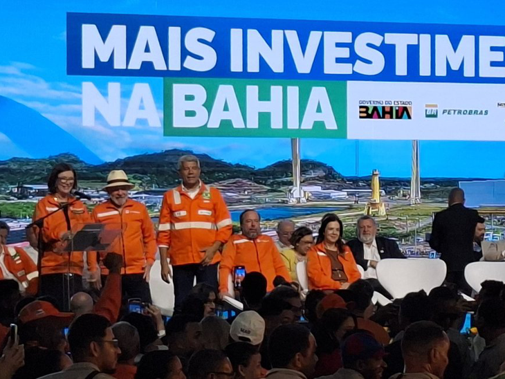 Investimentos de R$ 2,6 bilhões na Bahia são anunciados pelo MME e pela Petrobras