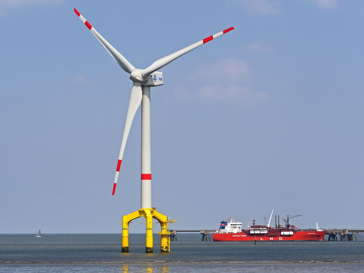 Energia eólica offshore da China avança, quase triplicando em um ano Energia eólica offshore da China avança, quase triplicando em um ano