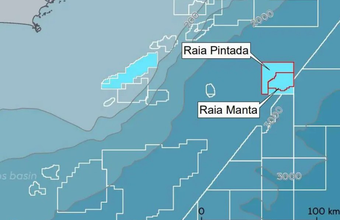 Os campos Raia Manta e Raia Pintada localizados no BM-C-33 têm declaração de comercialidade pela Equinor