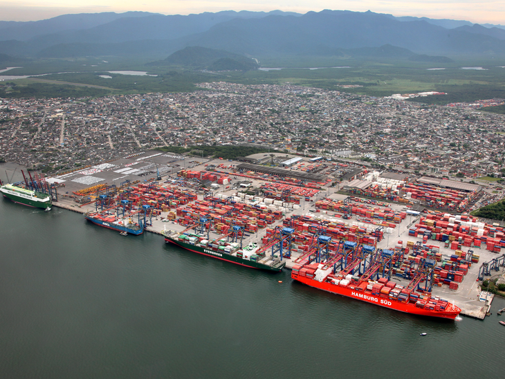 Fevereiro: Porto de Santos bate recorde e cresce na participação nacional