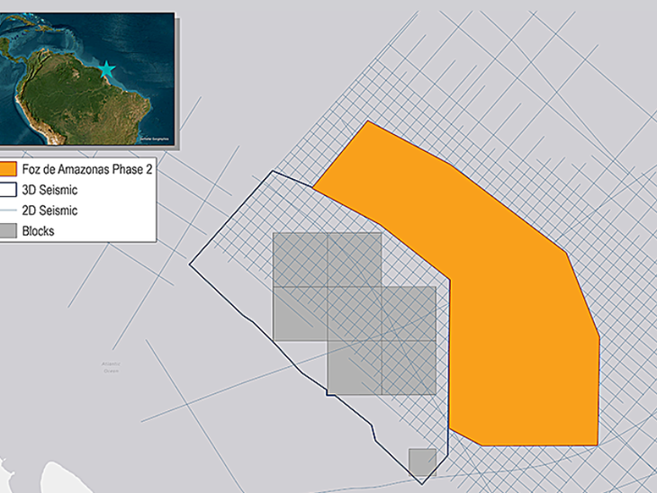 CGG e TGS anunciam pesquisa multicliente 3D na Bacia da Foz do Amazonas