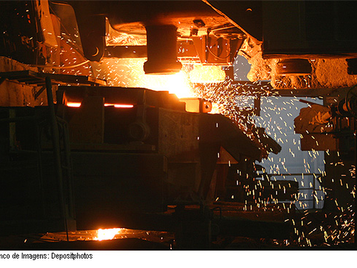 Produção brasileira de aço bruto apresenta aumento de 5,5% em maio