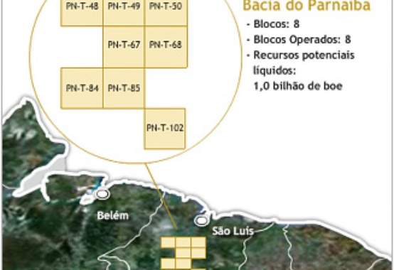 OGX Maranhão obtém LI para projeto de produção de gás na Bacia do Parnaíba OGX Maranhão obtém LI para projeto de produção de gás na Bacia do Parnaíba