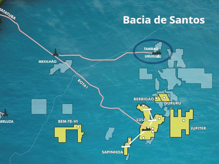 Campos de Uruguá e Tambaú (BS) são colocados à venda pela Petrobras