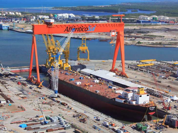 Com um contrato de R$ 2,2 bi, Estaleiro EAS em Suape, retoma projetos de construção naval