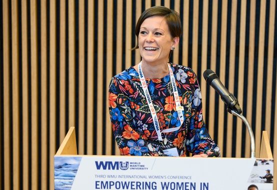 Diretora Comercial da Porto do Açu palestra sobre liderança feminina no setor marítimo, em conferência na Suécia Diretora Comercial da Porto do Açu palestra sobre liderança feminina no setor marítimo, em conferência na Suécia