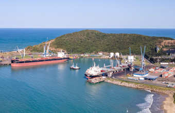 Secretário Nacional de Portos e Transportes Aquaviários visita o Porto de Imbituba