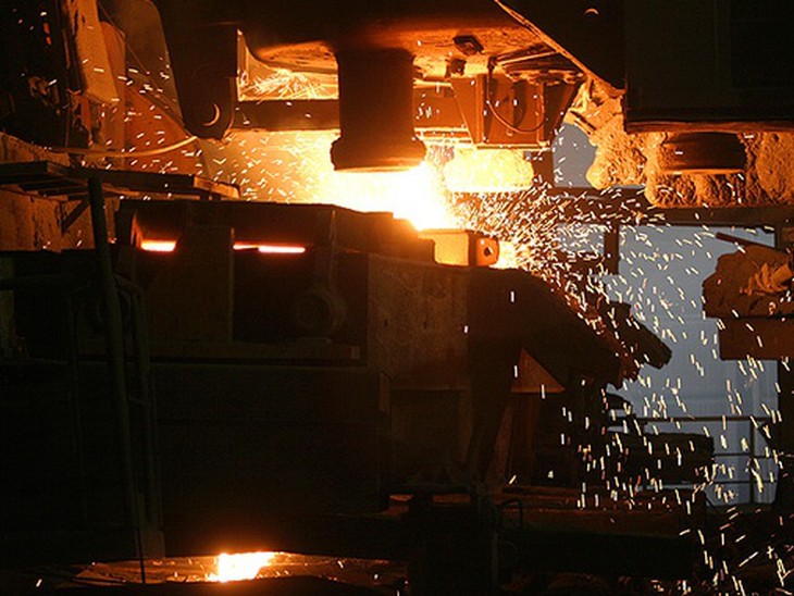 Produção brasileira de aço bruto apresenta alta de 1,2% em fevereiro