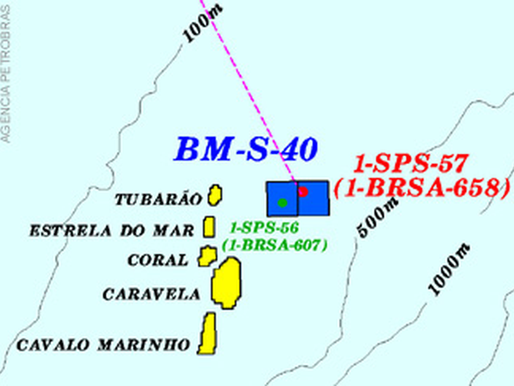 Segunda descoberta de óleo leve ao sul da Bacia de Santos