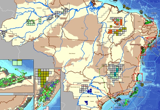 Áreas disponíveis no onshore e no offshore em oferta permanente foram divulgadas a partir de ontem, 30/11 Áreas disponíveis no onshore e no offshore em oferta permanente foram divulgadas a partir de ontem, 30/11