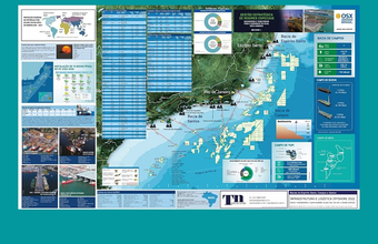 Mapa Infraestrutura e Logística do Pré-Sal 2022