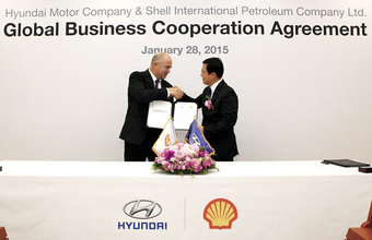 Shell e Hyundai estendem parceria global por mais cinco anos