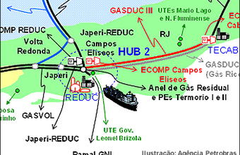 Petrobras inaugura gasoduto Cabiúnas-Reduc III (Gasduc III)