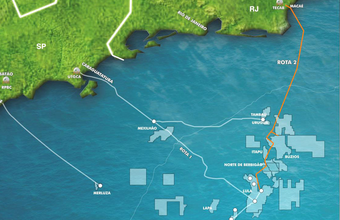 Gasoduto Rota 2 que vai do pré-sal até Cabiúnas atingiu a marca 2 bi de m³ de GN