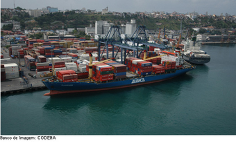 Algodão baiano começa a ser exportado pelo Porto de Salvador