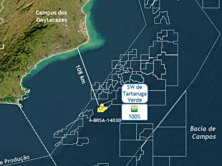 Petróleo de excelente qualidade é descoberto na Bacia de Campos