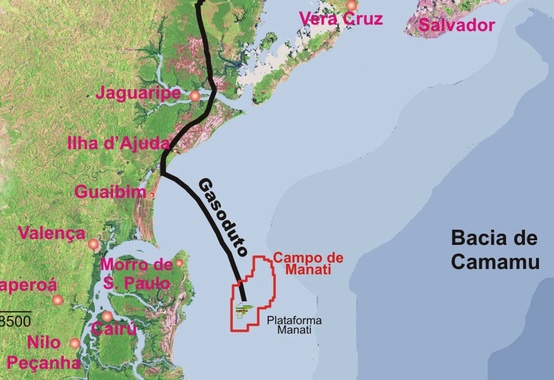 QGEP atualiza projeção para a produção de GN do Campo de Manati QGEP atualiza projeção para a produção de GN do Campo de Manati