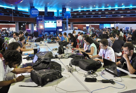 12ª edição da Campus Party Brasil, que acontece em São Paulo, tem o patrocínio da Petrobras 12ª edição da Campus Party Brasil, que acontece em São Paulo, tem o patrocínio da Petrobras