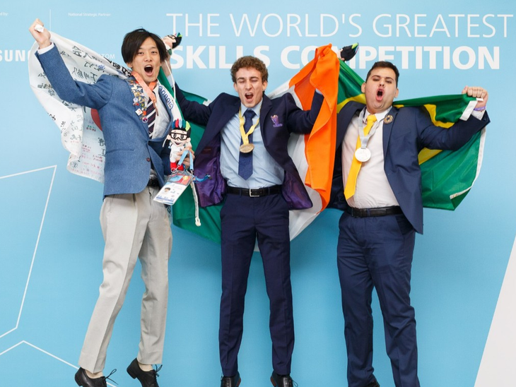 Em Kazan, na Rússia, Brasil conquista o 3º lugar geral na WorldSkills 2019