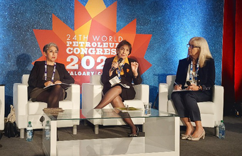 Durante o World Petroleum Congress (WPC), Ana Zettel da Petrobras enfatiza necessidade de aumentar proporção de mulheres na indústria de energia