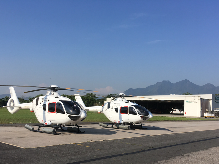 Apoio offshore: Helibras entrega dois H135 para a Líder Aviação
