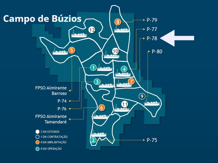 Estaleiro Brasfels em Angra dos Reis (RJ) inicia construção dos módulos da FPSO P-78