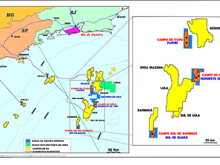 Petrobras declara comercialidade em três áreas de cessão onerosa